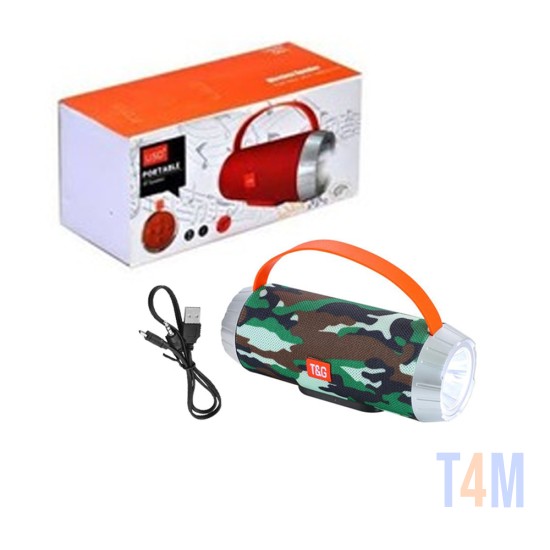 ALTAVOZ INALAMBRICO TG-501 AUX/USB/TARJETA DE MEMORIA MILITAR